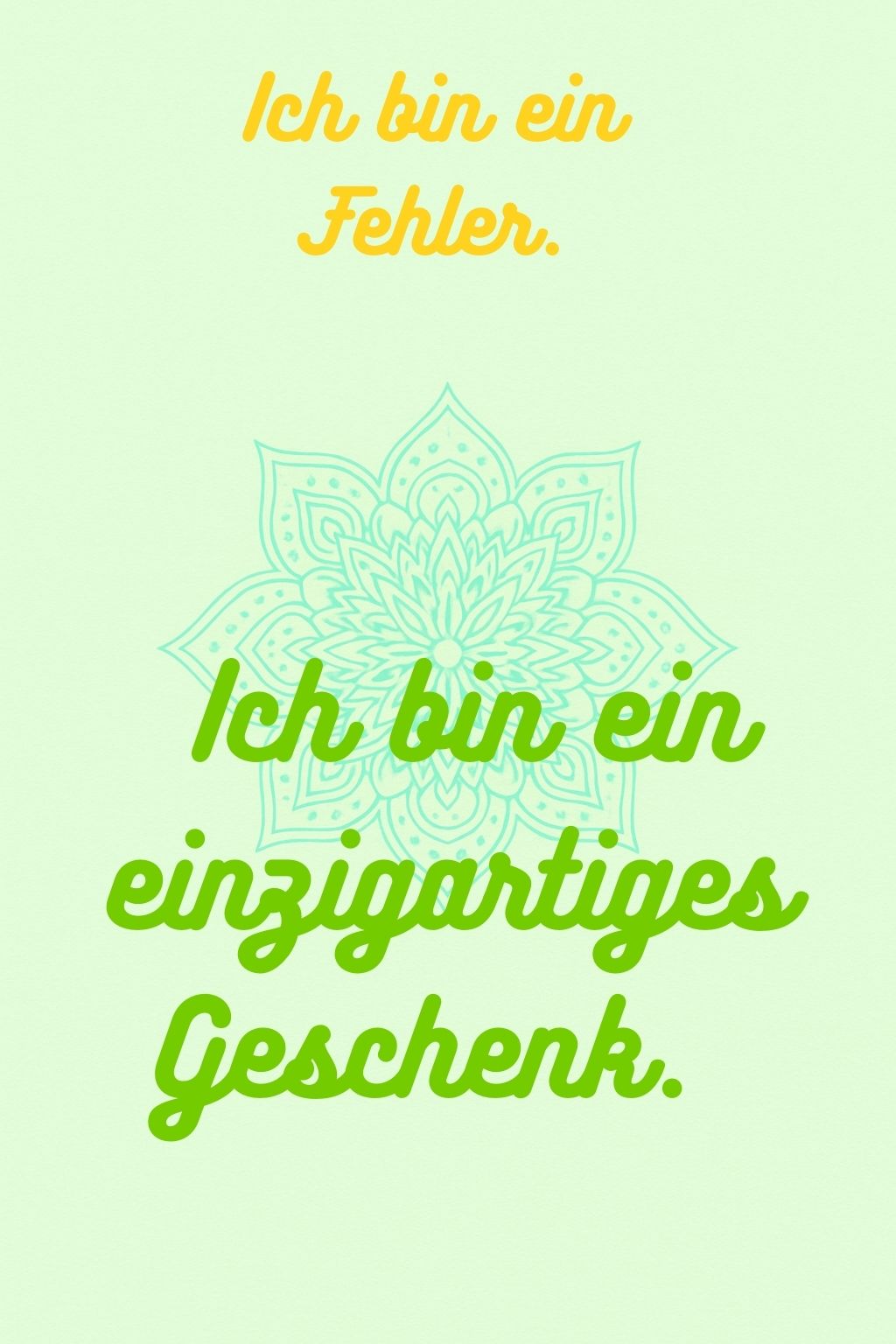 Kartenset Glaubenssätze Selbstliebe, Selbstvertrauen und Vertrauen