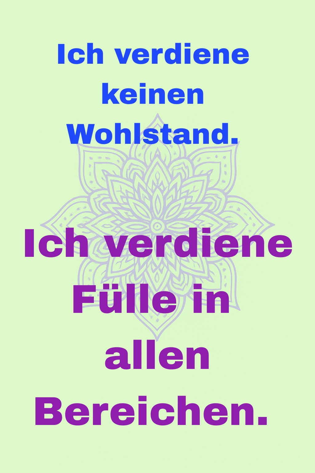 Kartenset Glaubenssätze Beruf, Erfolg und Finanzen