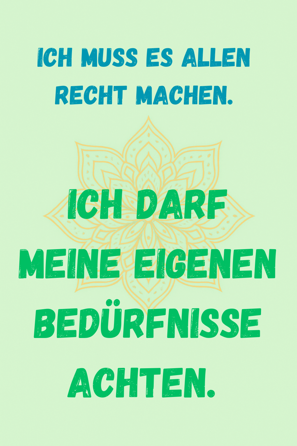 Kartenset Glaubenssätze