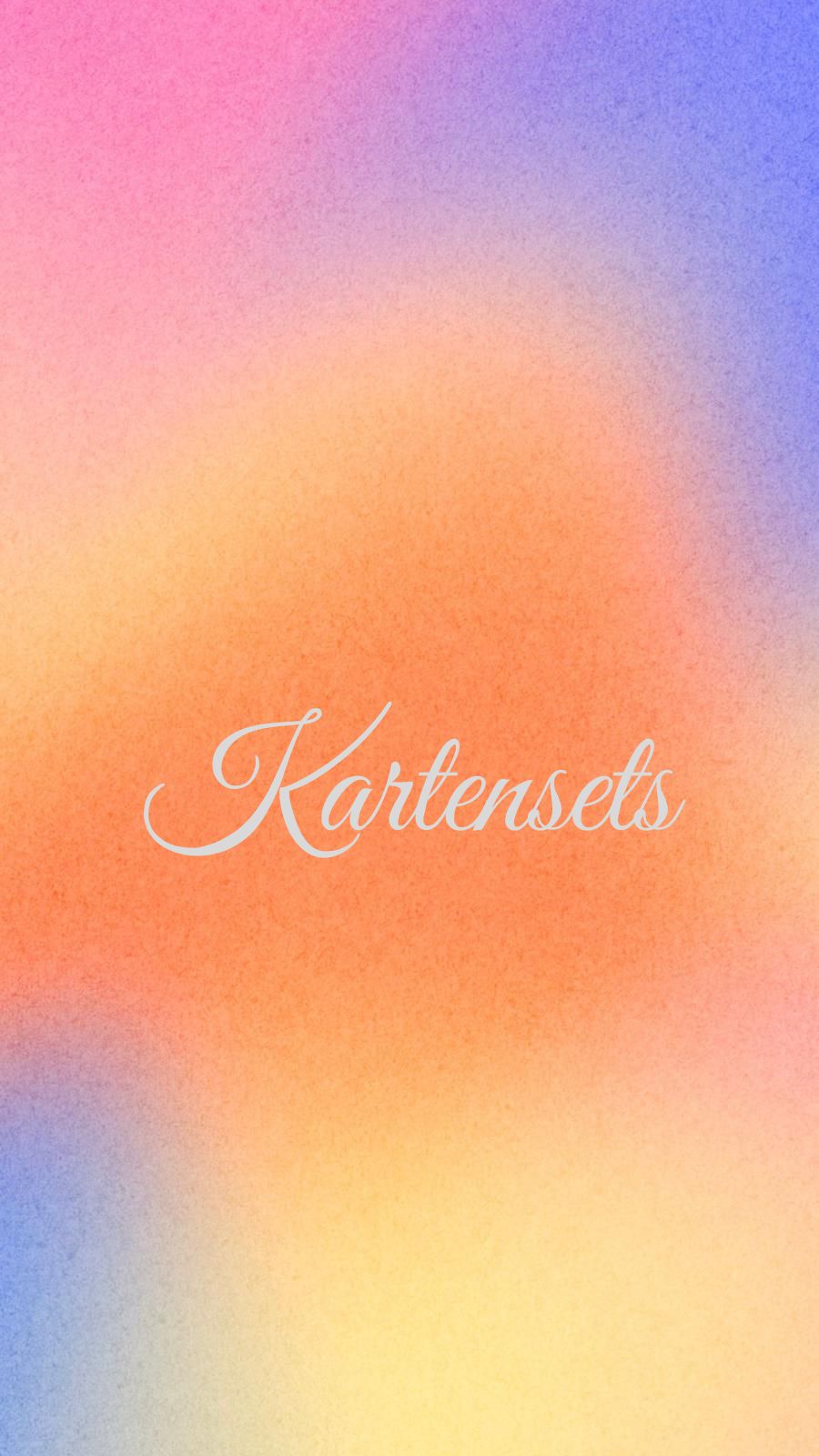 Kartensets