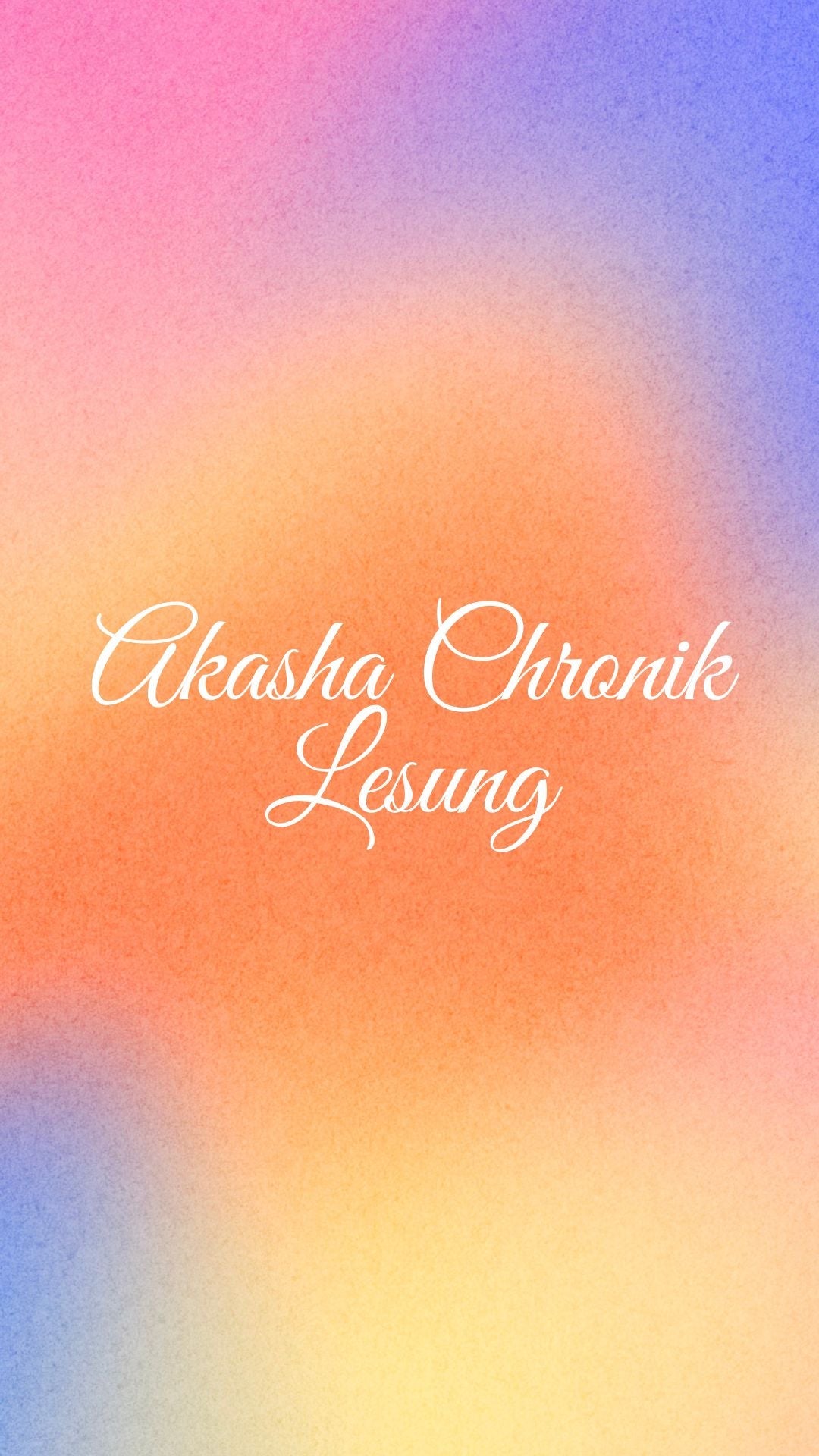 Akasha Chronik Lesung