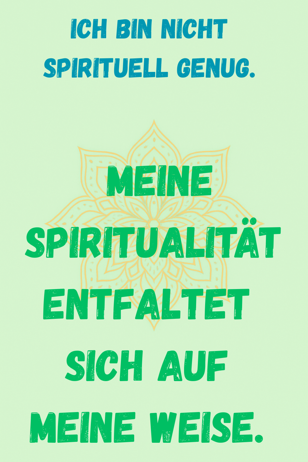 Kartenset Glaubenssätze