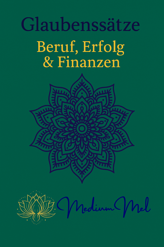 Kartenset Glaubenssätze Beruf, Erfolg und Finanzen