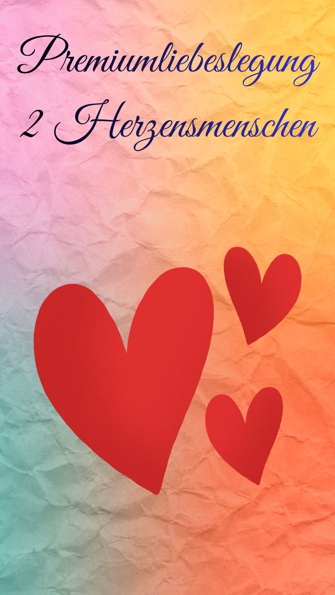 ❤️❤️ Premium-Liebeslegung – 2 Herzensmenschen